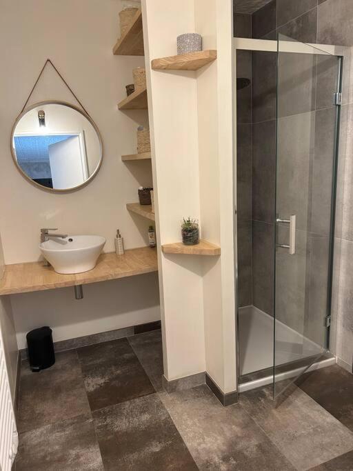 Au Coeur Des Bois Apartman Saint-Germain-du-Salembre Kültér fotó